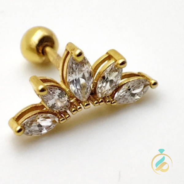 پیرسینگ طلا جیانا