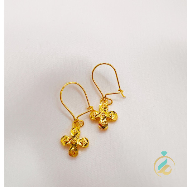 گوشواره طلا چهار گل یکتاخواه