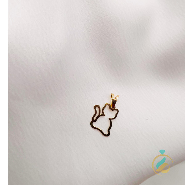 مدال طلا طرح گربه یکتاخواه