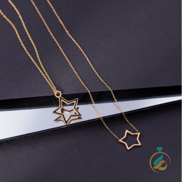 گردنبند مینیمال طلا ستاره