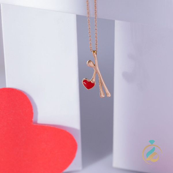 گردنبند طلای مینیمال عاشق