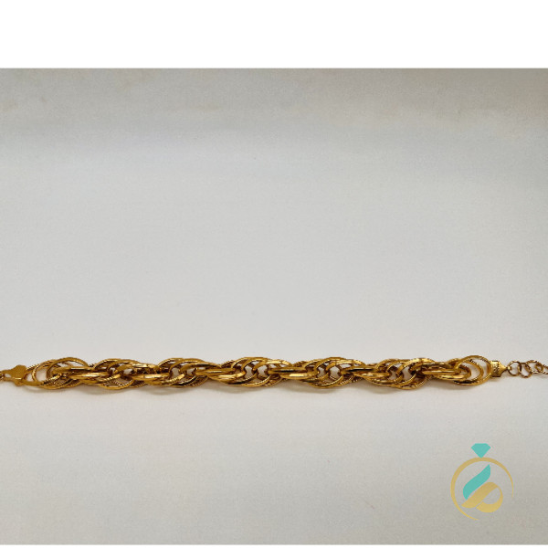 دستبند طلا طرح شاین یکتاخواه