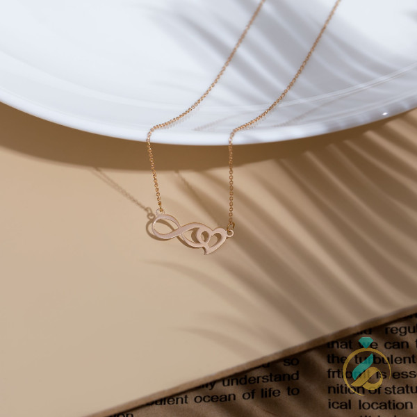 گردنبند مینیمال عشق بینهایت