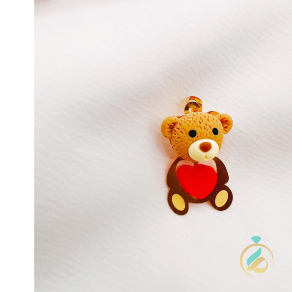 مدال طلا طرح عروسک یکتاخواه