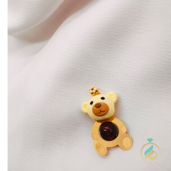 مدال طلا عروسک خرسی یکتاخواه