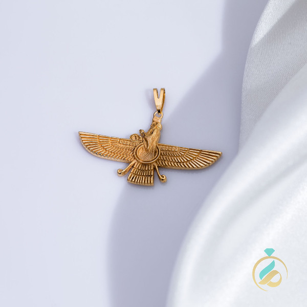 مدال طلای زرد فروهر