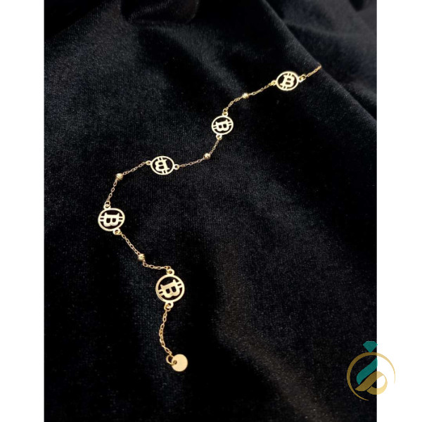 دستبند طلا بینا