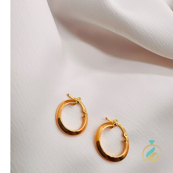 گوشواره طلا حلقه ایی یکتاخواه