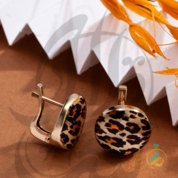 گوشواره طلای زرد اورستلا