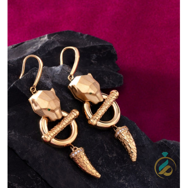 گوشواره طلا چیتابارمان