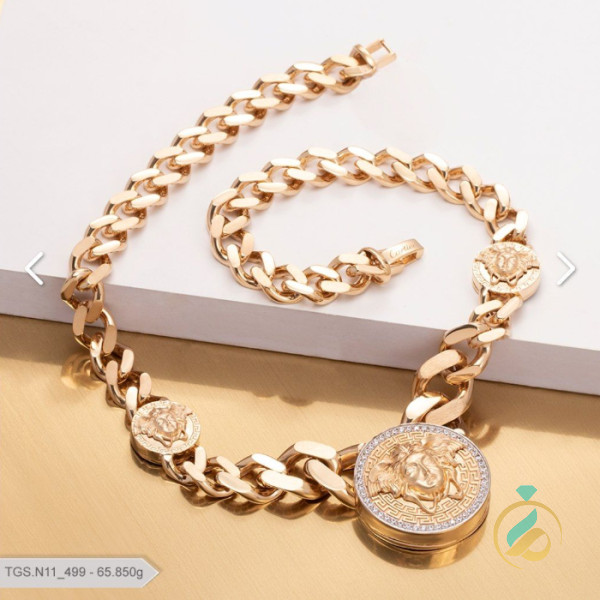 گردنبند کارتیه تخت مارک