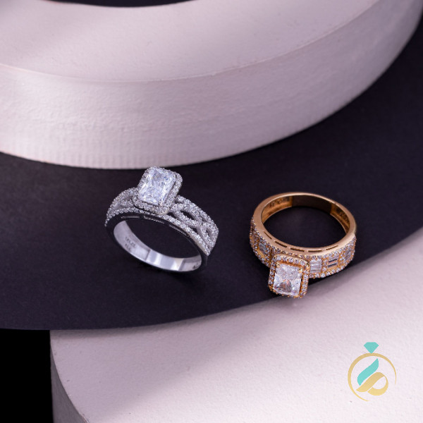 انگشتر نشان طلای سولیتر