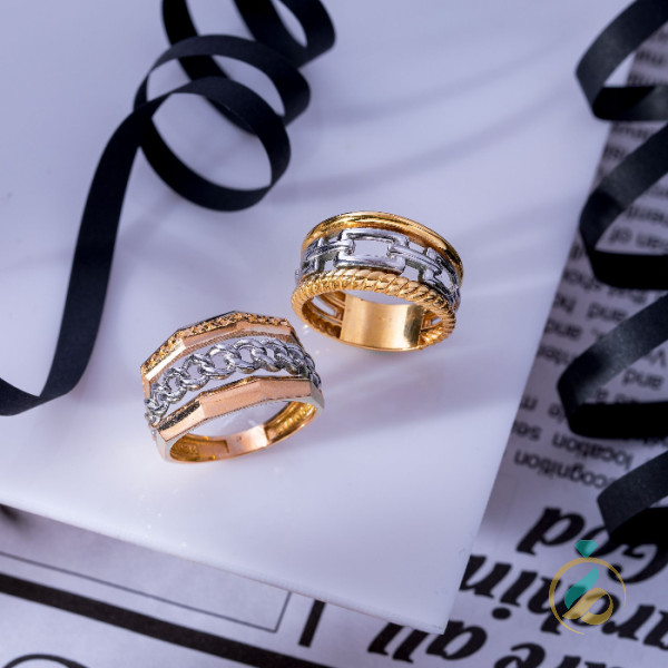 انگشتر طلای پروتو زرد