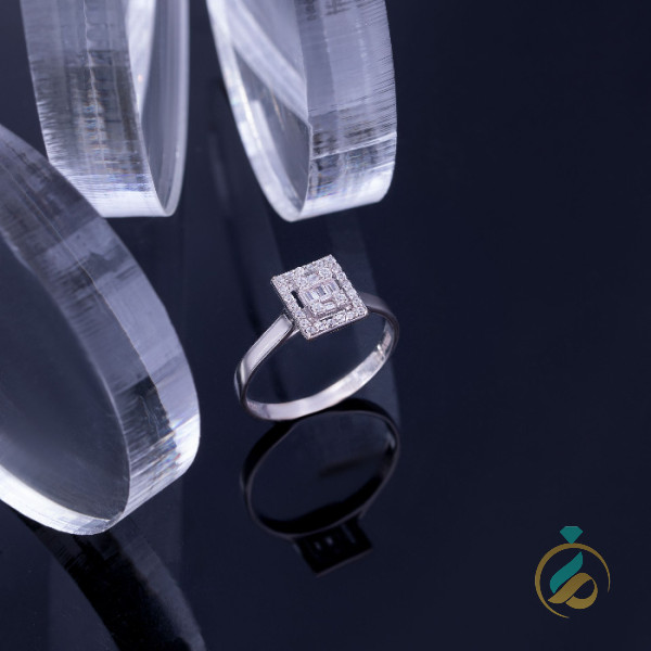 انگشتر طلای تک نگین آرشا