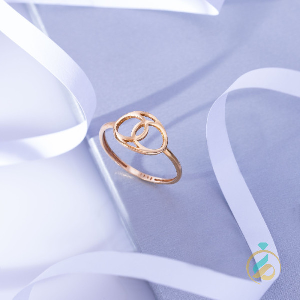 انگشتر طلا مینیمال لیا