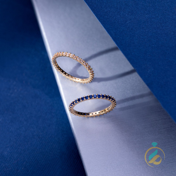 حلقه طلای نگیندار