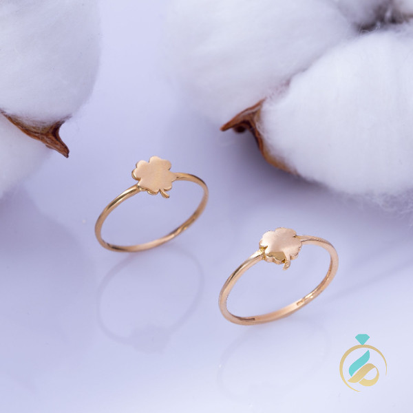 انگشتر طلا مینیمال ونکلیف