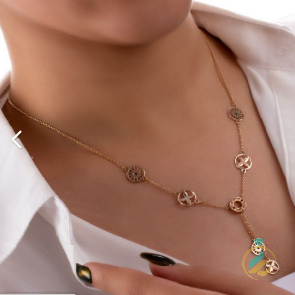 گردنبند طلا ام جی کا