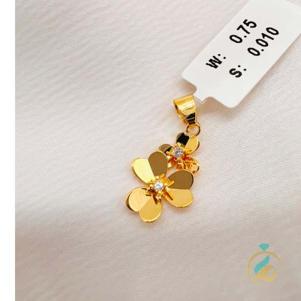 مدال طلا طرح فلاور یکتاخواه