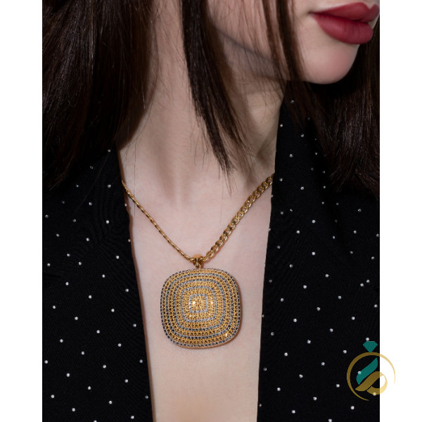 گردنبند طلای پلاک آوا