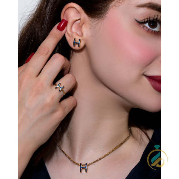 نیمست طلای هرمس آبی