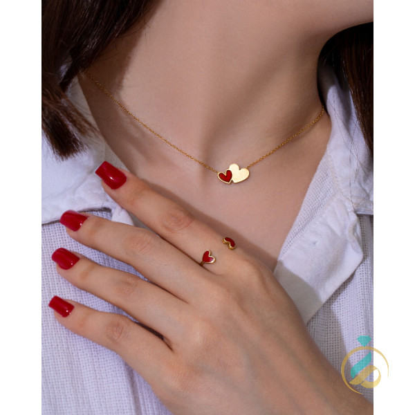 نیمست مینیمال طلای قلبی