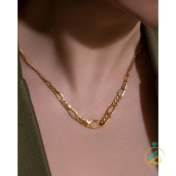 زنجیر طلای فیگارو زرد