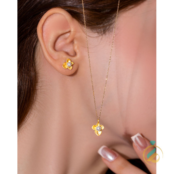 نیمست طلا شکوفه ی مروارید