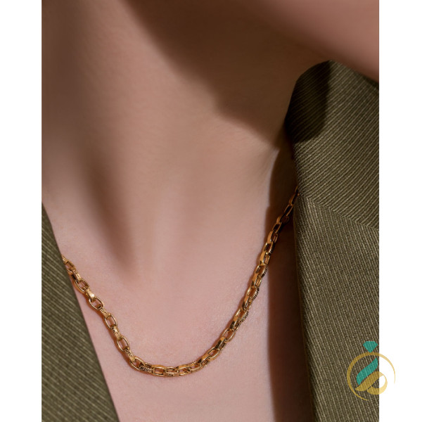 زنجیر طلای زرد ورساچ