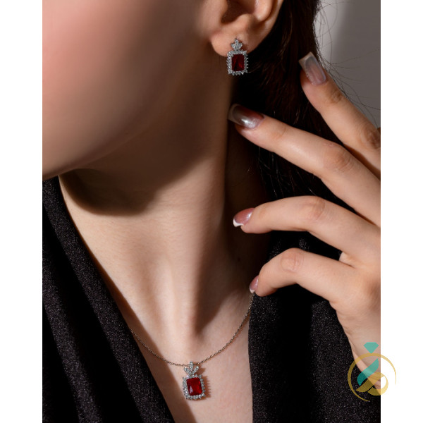 نیمست طلای یاقوت آتشین