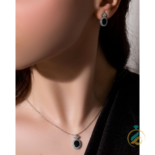 نیمست طلا یاقوت کبود