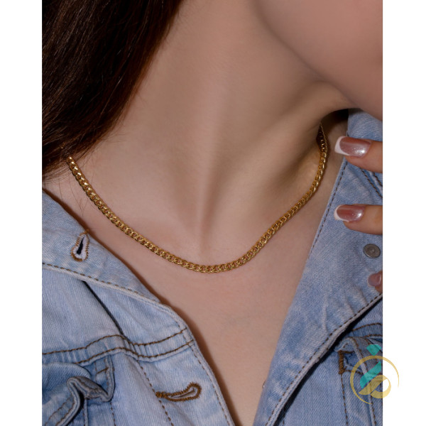 زنجیر طلا زرد زرنشان