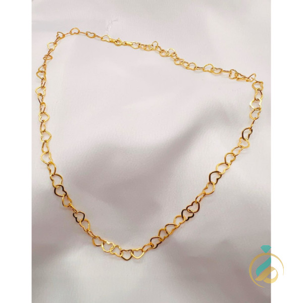 گردنبند طلا قلبی خاص یکتاخواه