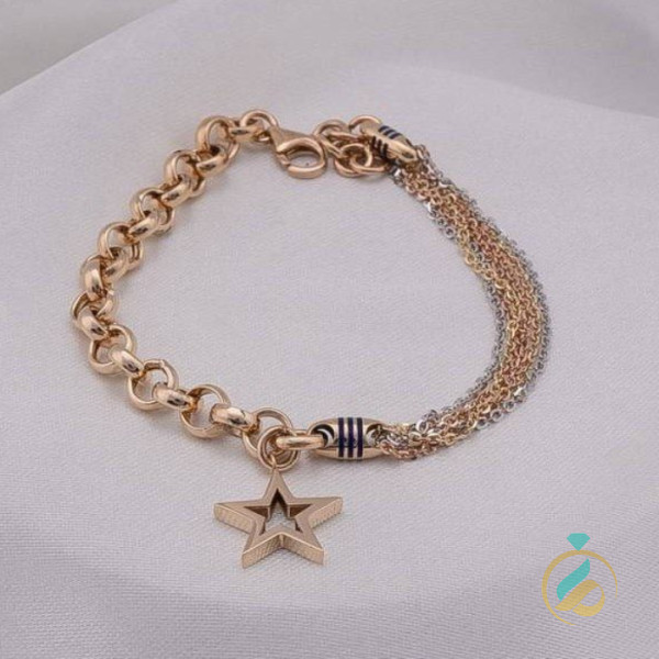 دستبند طلا ستاره لیبرا