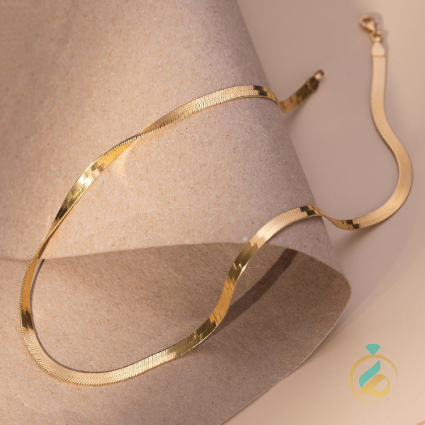 گردنبند طلای هرینگبون