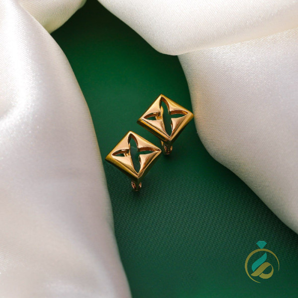 گوشواره کلیپسی ضربدر