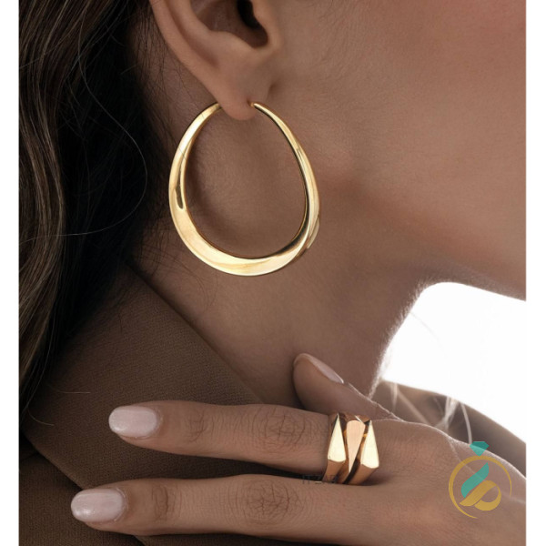 گوشواره حلقه ای آکوا