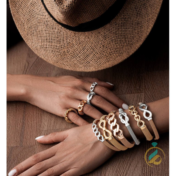 ست دستبند و انگشتر جسیکا