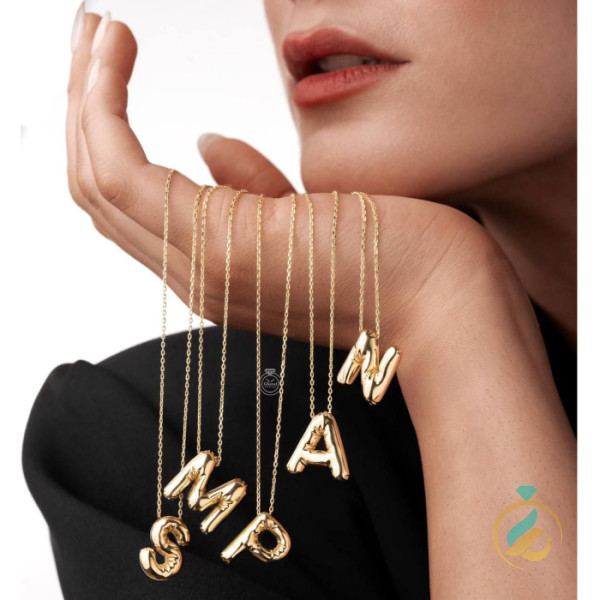 پلاک طلا حروف هلیومی