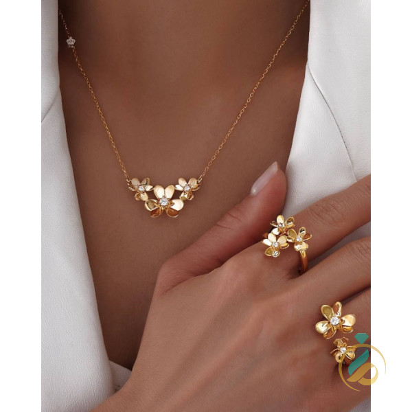 نیمست طلا شکوفه ماندگار