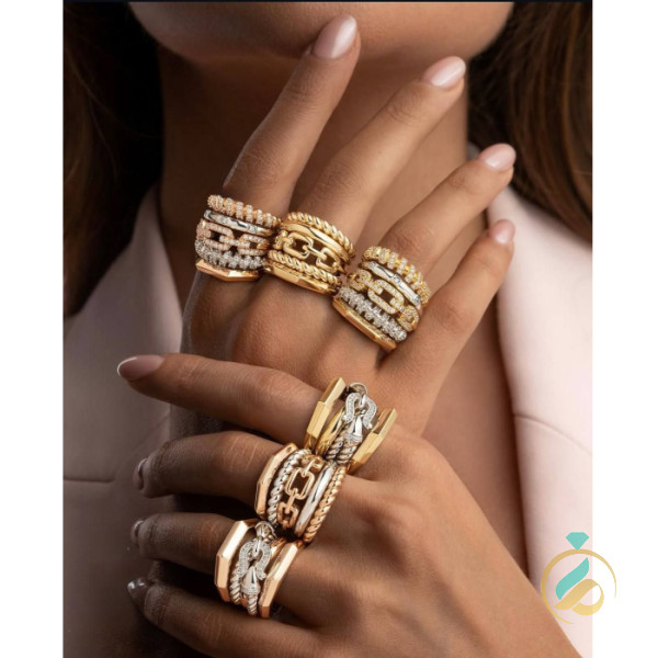 انگشتر طلا لوکس پورتو