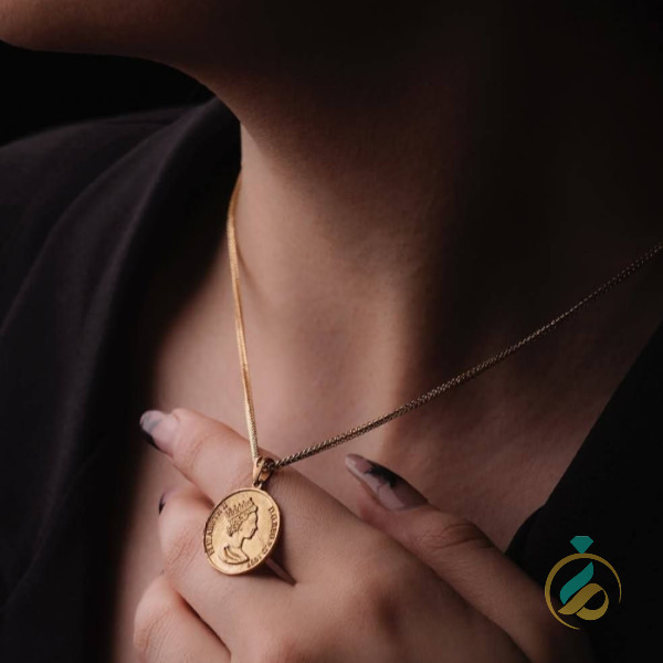 پلاک طلای الیزابت