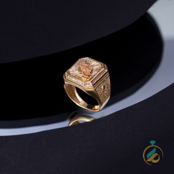 انگشتر طلای مردانه ایران