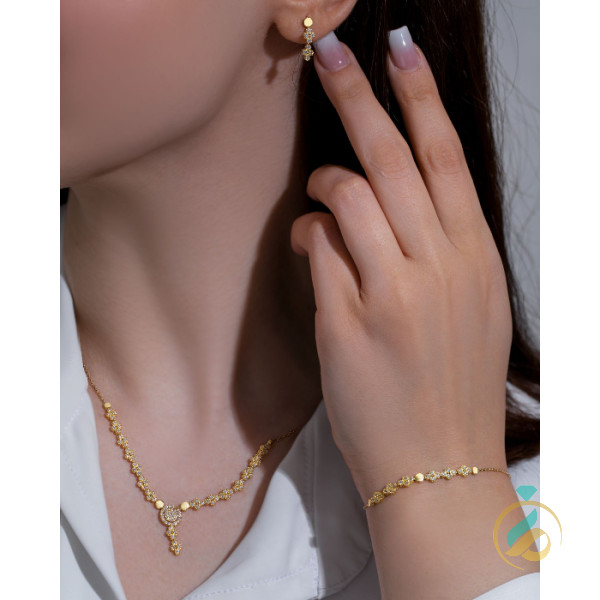 نیمست طلای زرد شکوفه