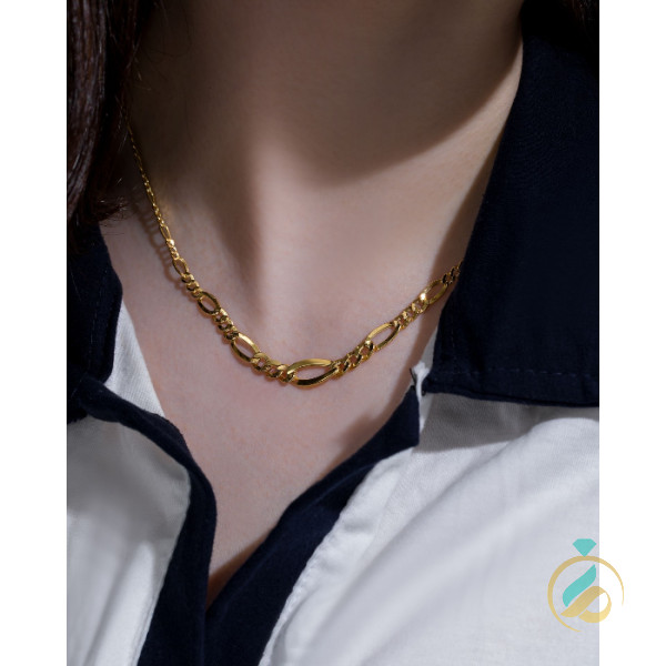 گردنبند زنجیر طلا فیگارو