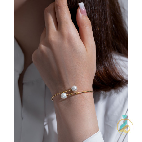 دستبند بنگل  مروارید