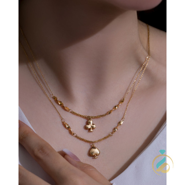 گردنبند طلا مینیمال پیک