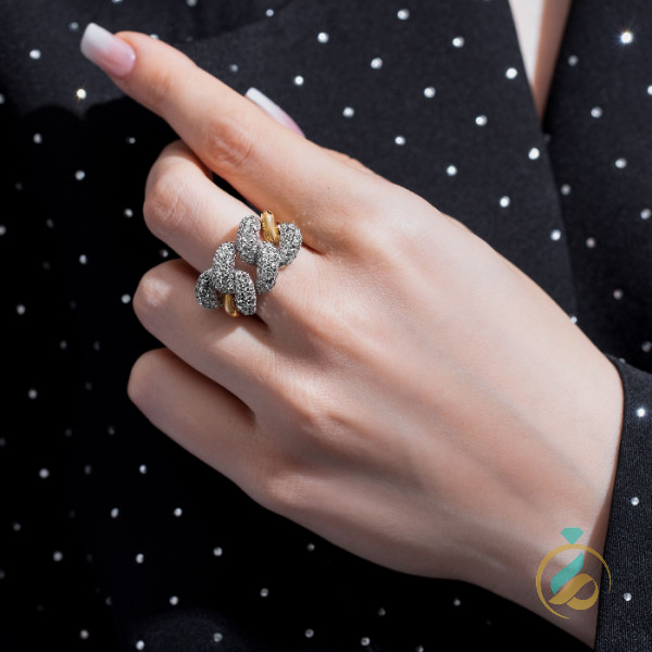 انگشتر فول تراش جورجینا