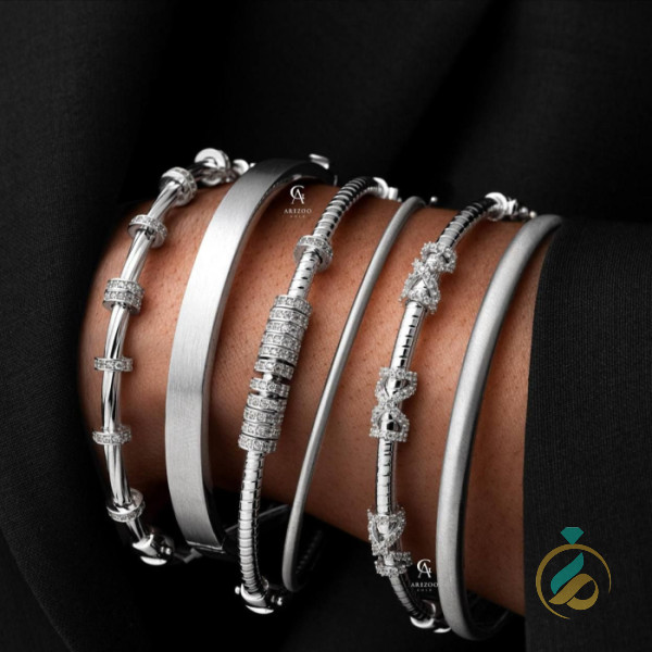 دستبند طلا کالکشن رونین