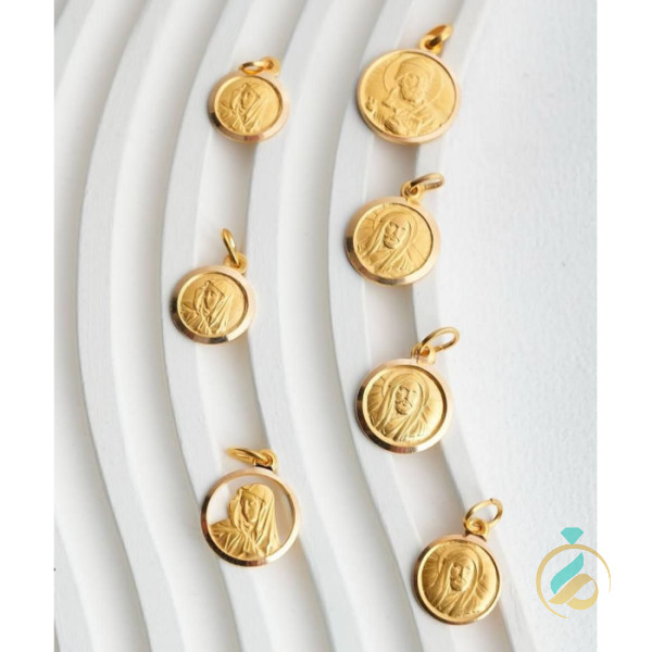 پلاک طلا شمایل حضرتی